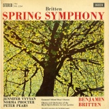 GB DEC SXL2264 ベンジャミン・ブリテン ブリテン:春の交響曲
