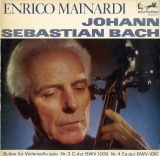 DE eurodisc 70224KK エンリコ・マイナルディ バッハ:無伴奏チェロ組曲3番/4番