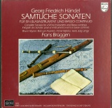 NL PHIL 6747 096 フランス・ブリュッヘン ヘンデル:木管楽器のためのソナタ全集