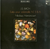 FR HARMONIA HM383 アーノンクール バッハ:無伴奏チェロ組曲5番/6番