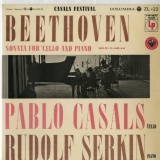 JP COLUMBIA ZL22 パブロ・カザルス ベートーヴェン「チェロソナタ第3番」(10インチ盤)