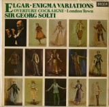 GB DECCA SXL6795 ゲオルグ・ショルティ エルガー「エニグマ変奏曲」「コケイン」