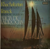 GB DECCA SXL6599 アリシア・デ・ラローチャ  ハチャトゥリアン「ピアノ協奏曲」|フランク「交響変奏曲」
