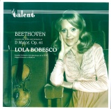 DE talent SRM015LP ローラ・ボベスコ ベートーヴェン:ヴァイオリン協奏曲