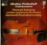NL PHILIPS 6527 041 ヘンリック・シェリング シベリウス|プロコフィエフ「バイオリン協奏曲」