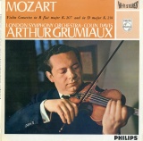 NL PHIL 835 136AY グリュミオー&デイヴィス モーツァルト:ヴァイオリン協奏曲1番/4番
