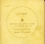 FR DF DF730.053 ソルチャニー&ハンガリー四重奏団 ドヴォルザーク:ピアノ五重奏曲2番
