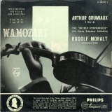 NL PHIL A00199L グリュミオー モーツァルト:ヴァイオリン協奏曲3番/4番