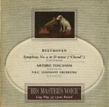 GB EMI ALP1039-40 トスカニーニ ベートヴェン・交響曲9・1番