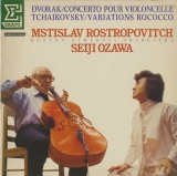 FR ERATO NUM75282 ロストロポーヴィッチ&小澤 ドヴォルザーク・チェロ協奏曲/チャイコフスキー・「ロココ」変奏曲