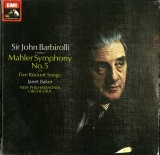 GB EMI SLS785 バルビローリ マーラー・交響曲5番/5つのリュッケルトの歌
