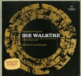 DE DGG 004 850-854 カラヤン ワーグナー・ワルキューレ(全曲)