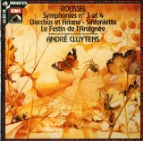 FR  VSM  2913293 クリュイタンス  ルーセル・交響曲3&4番