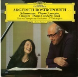 GB  DGG  2531 042 アルゲリッチ&ロストロポーヴィッチ  ショパン・ピアノ協奏曲2番/シューマン・ピアノ協奏曲