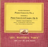 GB  EMI  CLP1164 サージェント&デニス&#183;マシューズ ロースソーン・ピアノ協奏曲2番/ラッブラ・ピアノ協奏曲