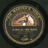 【SP盤】GB HMV E330 EDWARD LLODY IF WITH ALL YOUR HEARTS/THEN SHALL THE RIGHTEOUS SHINE FORTH