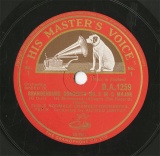 【SP盤】GB HMV D.A.1259 ALFRED CORTOT BRANDEBURG CONCERTO No.3
