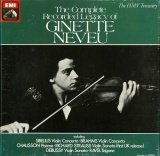 GB  EMI  RLS739 ジネット・ヌヴー THE COMPLETE RECORDED LEGACY OF GINETTE NEVEU