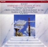 NL  PHIL  411 134-1 ネヴィル・マリナー  モーツァルト・協奏交響曲、オーボエ協奏曲