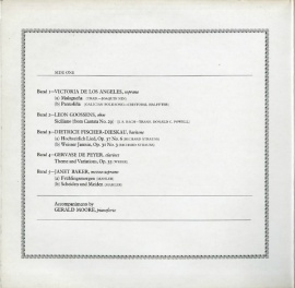 GB EMI  SAN255 ジェラルド・ムーア 室内楽曲集