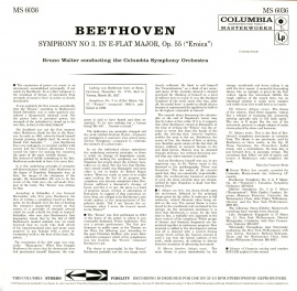 US COL MS6036 ワルター・コロムビア響 ベートーヴェン …
