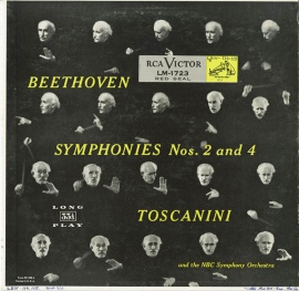 US  RCA  LM1723 トスカニーニ ベートーヴェン・交響曲2,4番