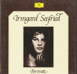 FR  DGG  410 847 1 ゼーフリート Irmgard Seefried Portrait