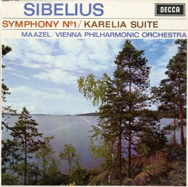 GB  DEC  SXL6084 マゼール  シベリウス・交響曲1番&カレリア組