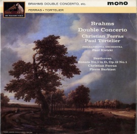 GB  EMI  ALP1999 フェラス&トゥルトリエ  ブラームス・二重協奏曲