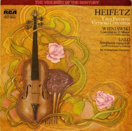 GB  RCA  LSB4064 ヤッシャ・ハイフェッツ ヴィエニャフスキ・ヴァイオリン協奏曲