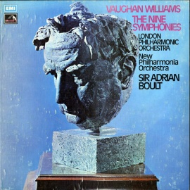 GB EMI SLS822 エイドリアン・ボールト ヴォーン・ウィリアムズ・交響曲全集