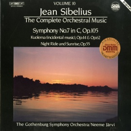 DE BIS LP-311 ネーメ・ヤルヴィ シベリウス・交響曲7番/クオレマ/夜の騎行と日の出