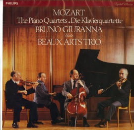 NL PHIL 410 391-1 {U[gI+BRUNO GIURANNA MOZART The Piano Quartets