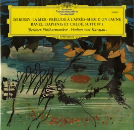 DE DGG 138 923 ヘルベルト・フォン・カラヤン ドビュッシー|ラヴェル「管弦楽集」