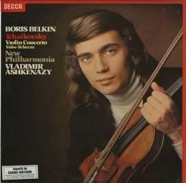 GB DEC SXL6854 ボリス・ベルキン チャイコフスキー・ヴァイオリン協奏曲
