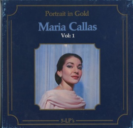 DE CLASSICAPHON 30002-16 マリア&#183;カラス Portrait in Gold Vol.1