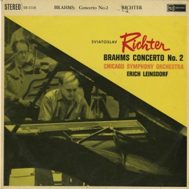 GB RCA SB2106 リヒテル&ラインスドルフ ブラームス・ピアノ協奏曲2番