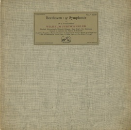 FR VSM FALP30048-9 フルトヴェングラー ベートヴェン・交響曲9番(1951年バイロイト音楽祭)