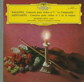 DE DGG LPEM19 478 ルッジェーロ・リッチ パガニーニ・ヴァイオリン協奏曲2番「ラ・カンパネッラ」他