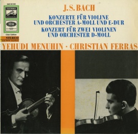 DE EMI SME991 025 メニューイン&フェラス バッハ・ヴァイオリン協奏曲BWV1041-43