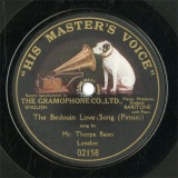 ySPՁzGB HMV 2158 Thorpe Bates The Bedouin Love Song