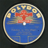 ySPՁzGB Polydor 95018 Georg Kulenkampff Praludium/La Capricciosa