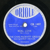 ySPՁzGB ORIOLE CB 1457 THE CHAS McDEVITT GROUP&amp;SHIRLEY DOUGLAS Darin-Harris REAL LOVE/McDevitt JUKE BOX JUMBLE